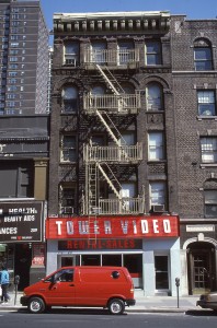 Tower Video, E. 86th Street between 2nd Ave. and 3rd Ave., NYC, April 1986                   